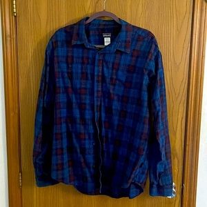 Mens Large Patagonia Flannel